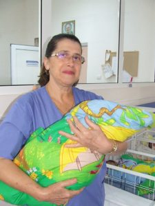 Старшата сестра на отделението Пенка Стоилова